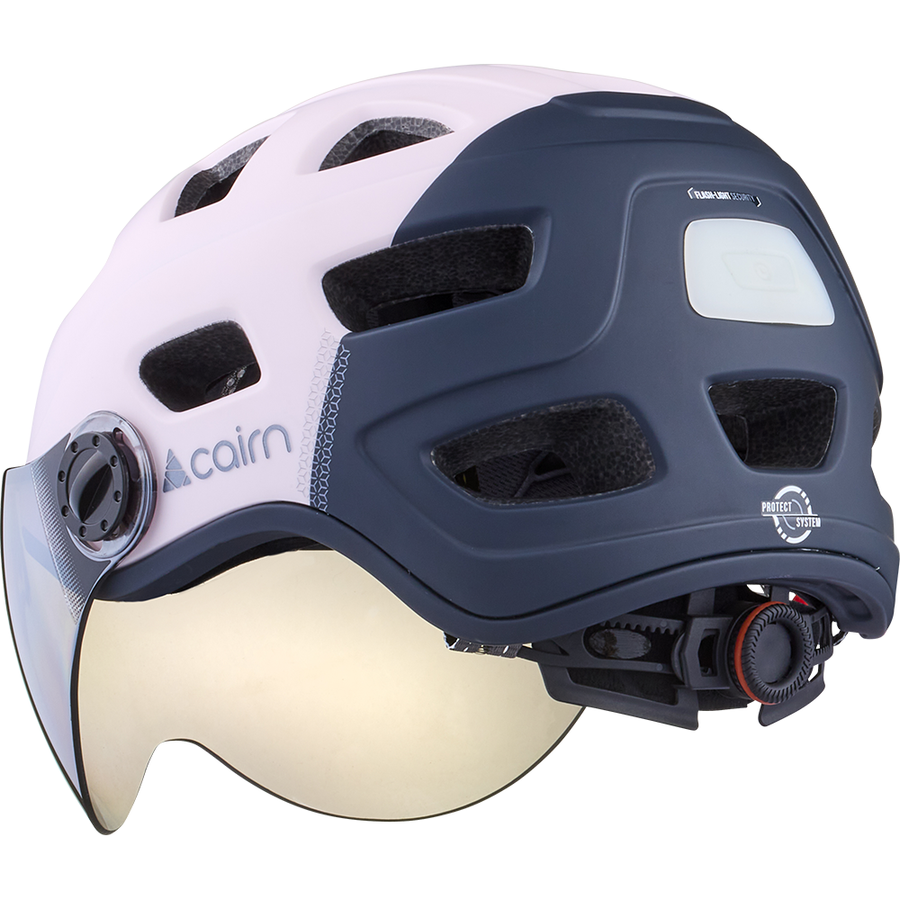 Quartz visor led usb Bike helmets CAIRN